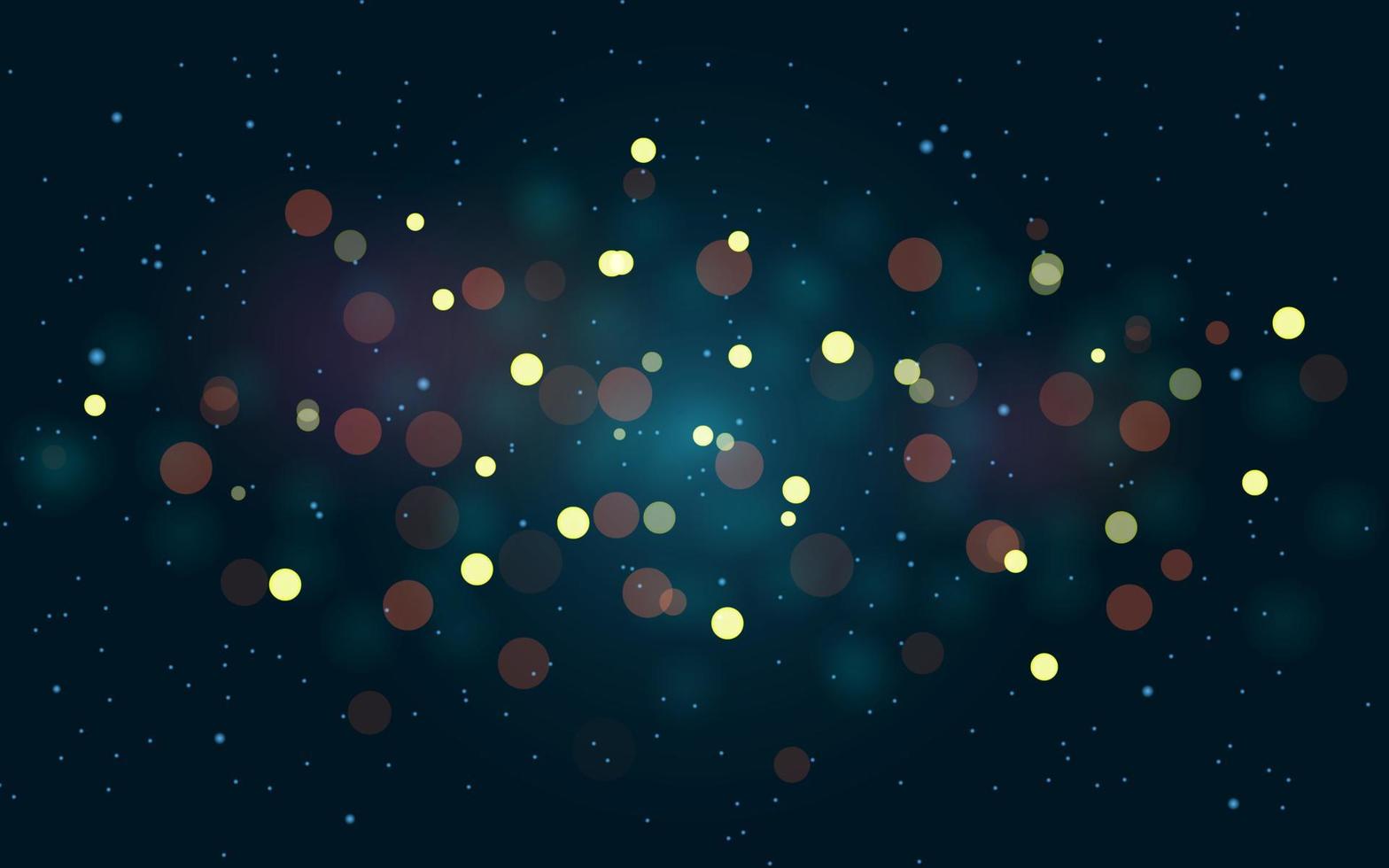 Galaxy luxury bokeh soft light abstract background, Vector eps 10 illustration bokeh particles, Background decoration