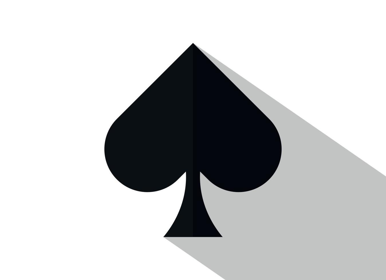 playing card symbols vector design illustration isolated on white background