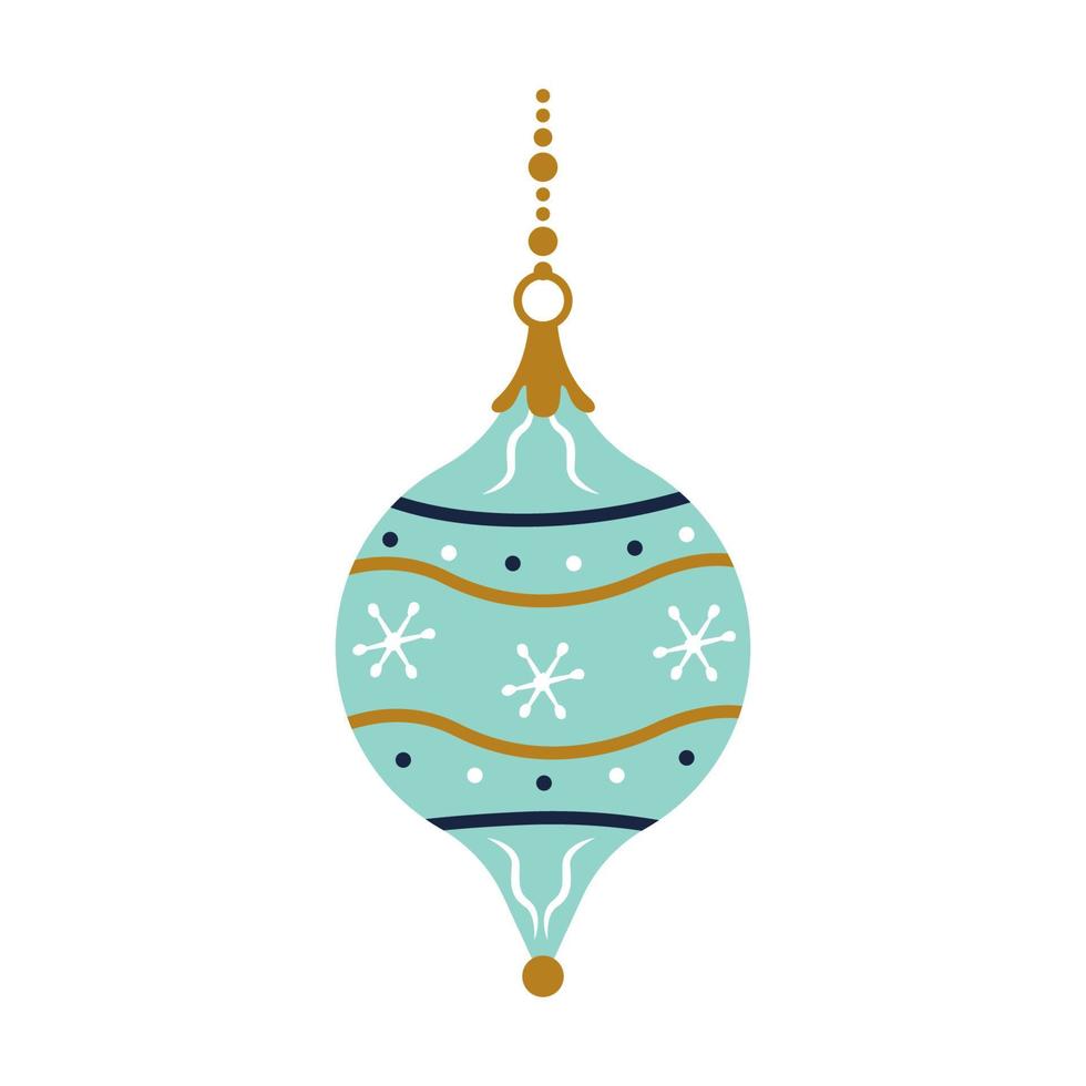 bolas de adornos navideños 12 vector