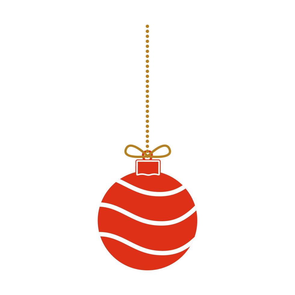 Christmas decorations ball 7 vector