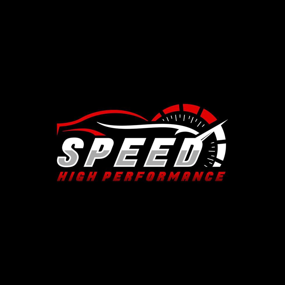 Fast and speed vector logo template