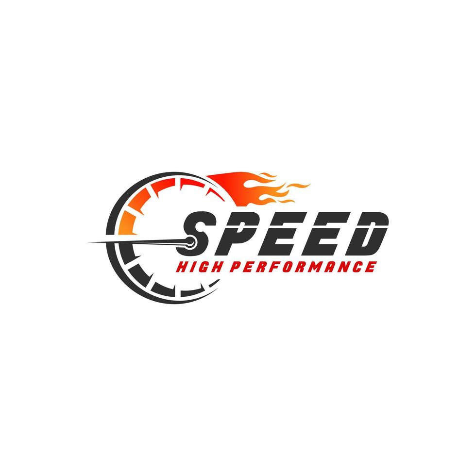 Fast and speed vector logo template