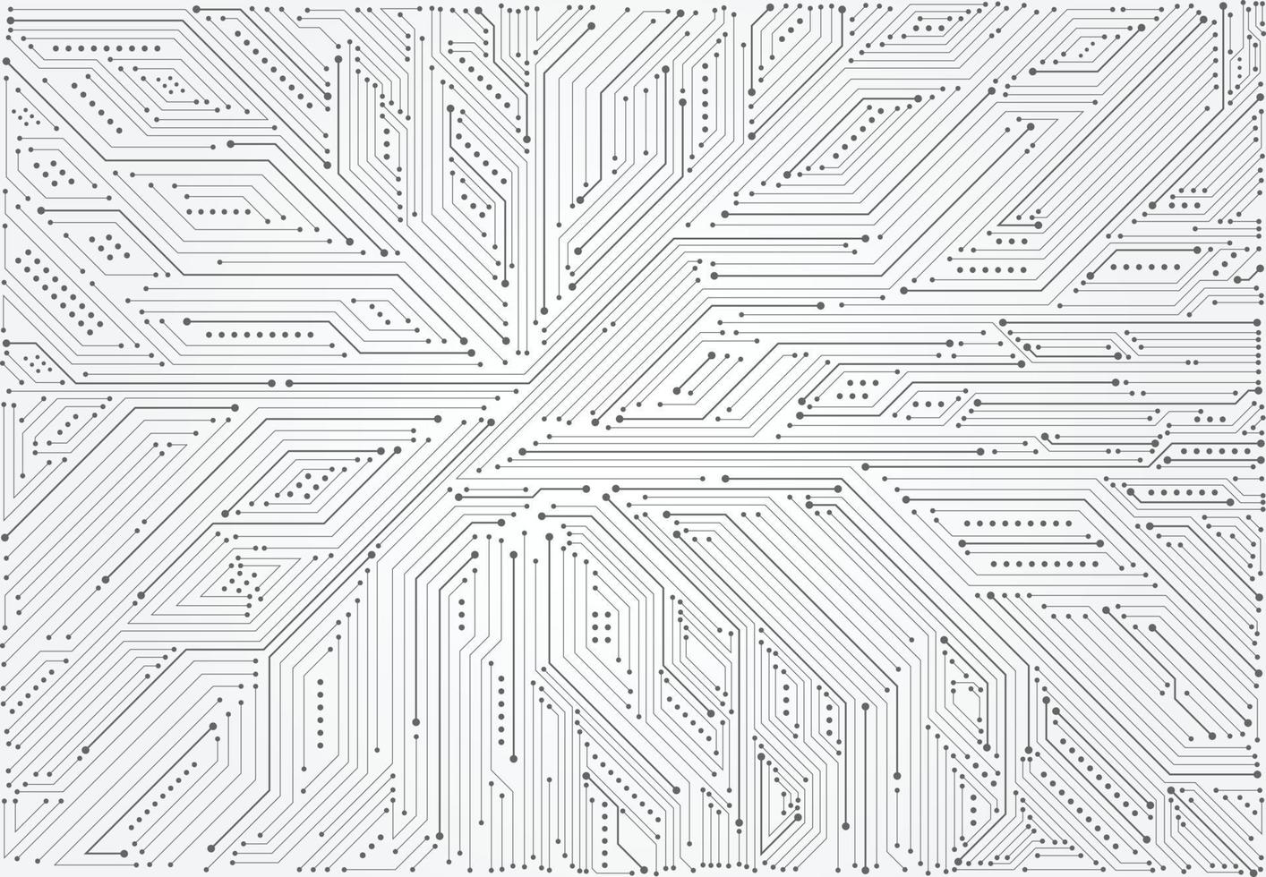 Abstract digital background with technology circuit board texture. Electronic motherboard illustration. Communication and engineering concept. Vector illustration