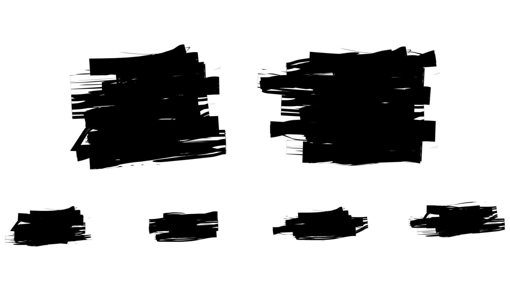 Vector grunge brush stroke. Grunge brush design element.
