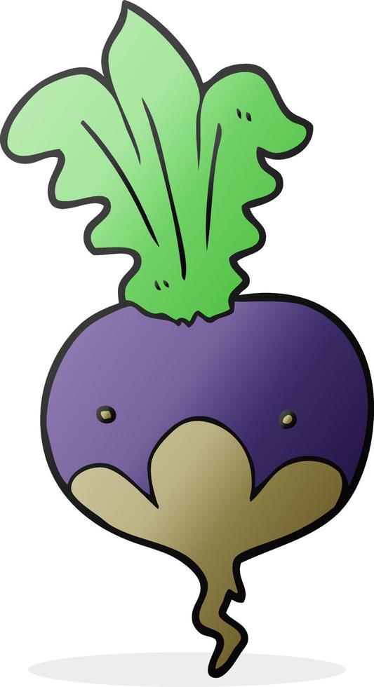 doodle character cartoon beet vector