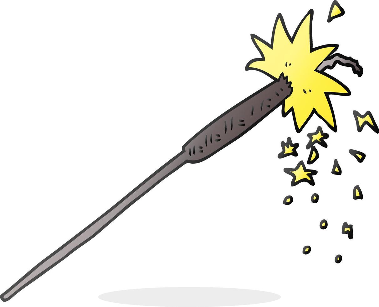 doodle character cartoon sparkler vector
