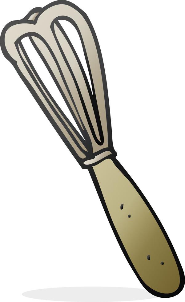 doodle character cartoon whisk vector