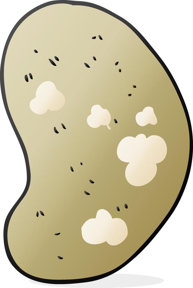 doodle character cartoon potato vector