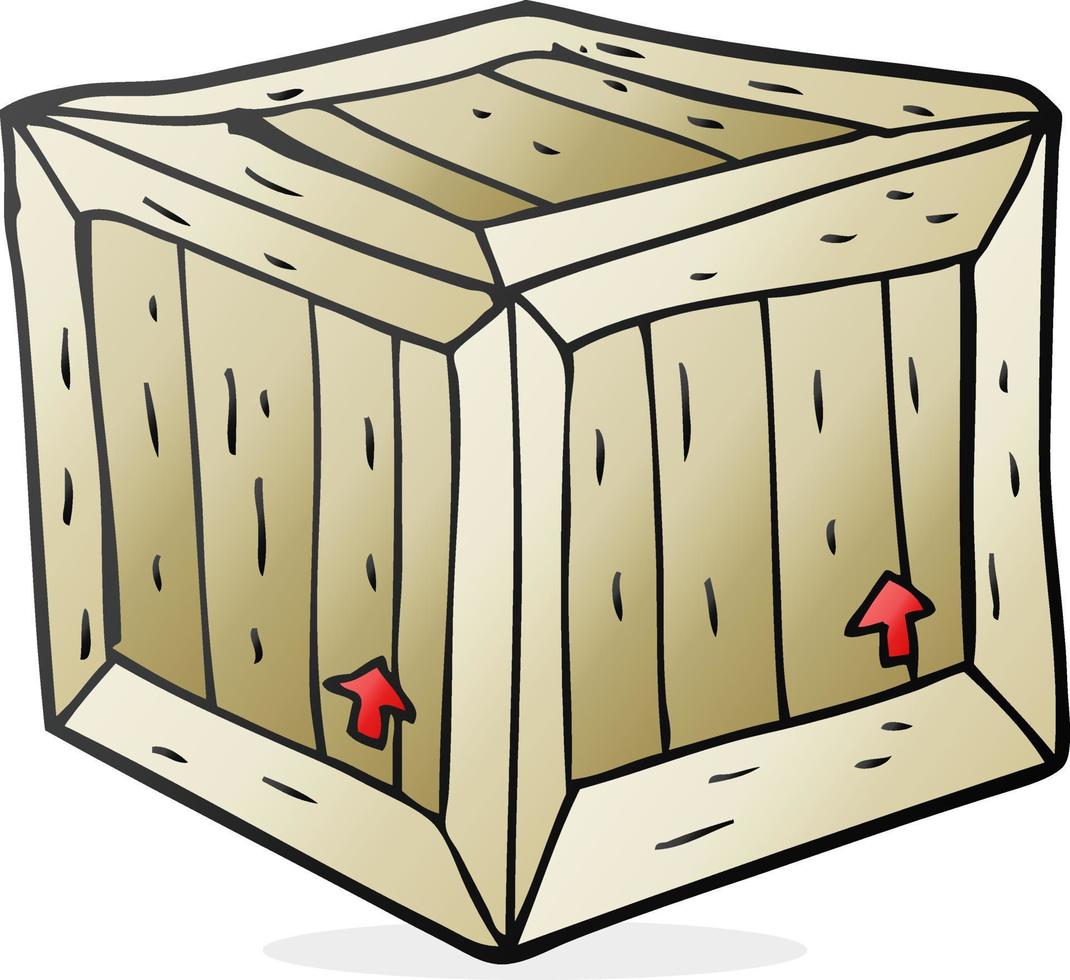 doodle character cartoon box vector