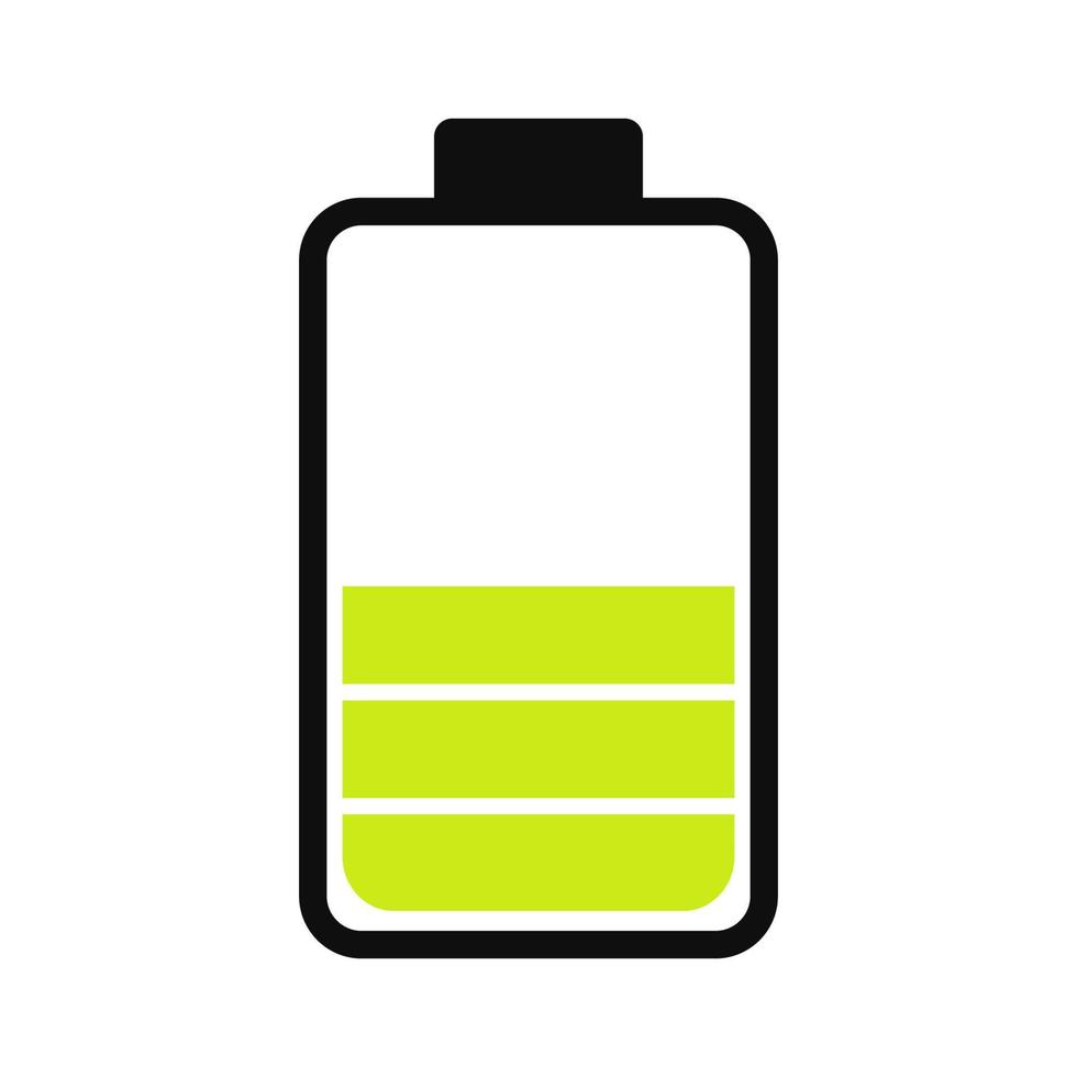 Battery charge status . Icon phone battery energy levels and power indicator. Recharge battery electricity . Accumulator smartphone load interface and progress bar generation vector