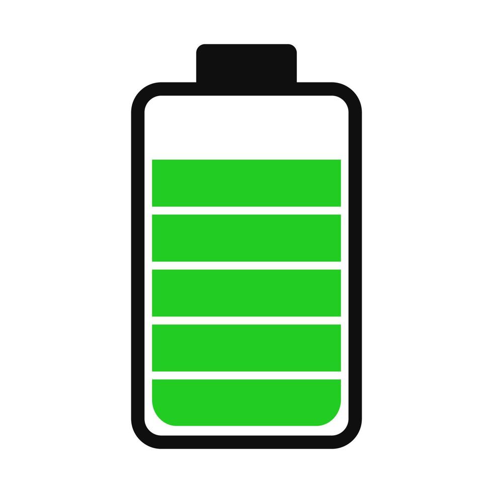 Battery charge status . Icon phone battery energy levels and power indicator. Recharge battery electricity . Accumulator smartphone load interface and progress bar generation vector