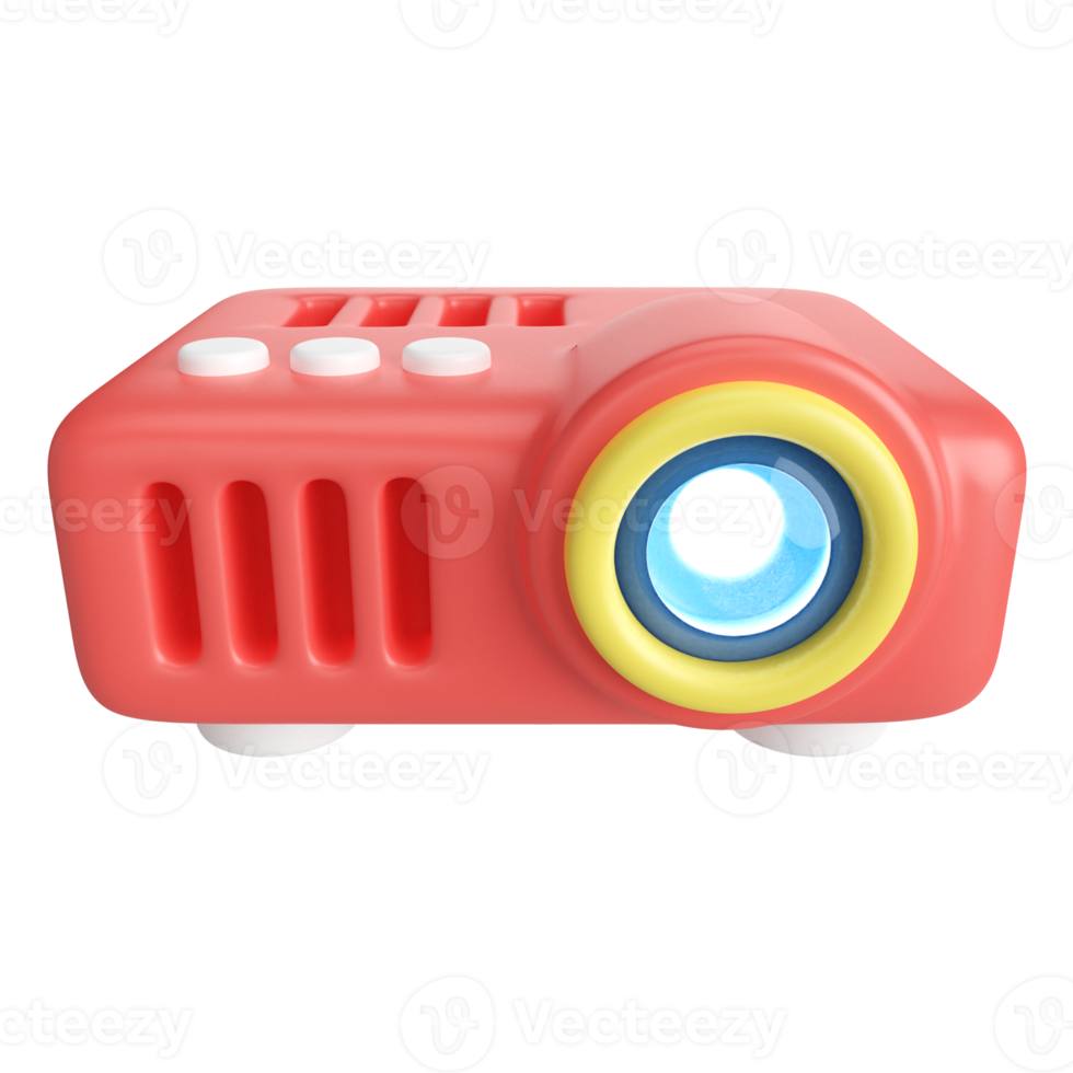 Projector 3D Illustration Icon png