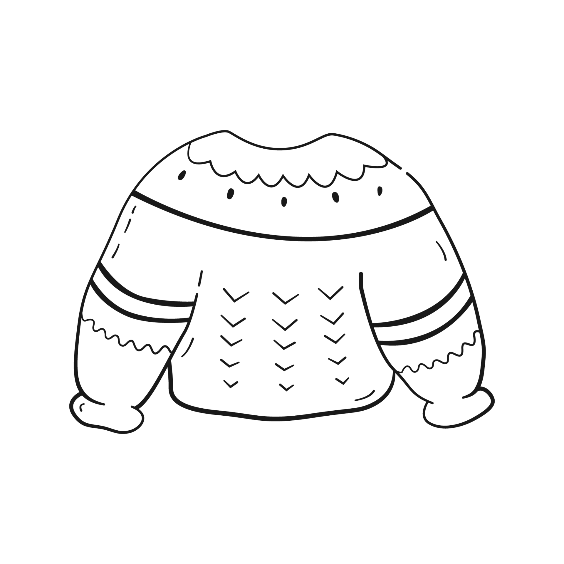 Vetor suéter kawaii preto e branco bonito roupas de natal ilustração de  personagem isolado em fundo branco ano novo ou inverno sorrindo pulôver  ícone de linha engraçado página de coloração