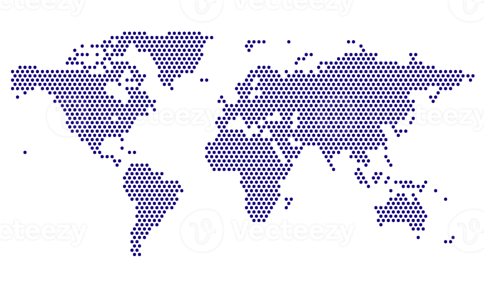 wereldkaartsjabloon met continenten, Noord- en Zuid-Amerika, Europa en Azië, Afrika en Australië png