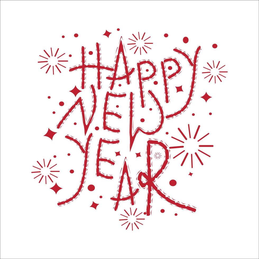happy new year 2023 vector