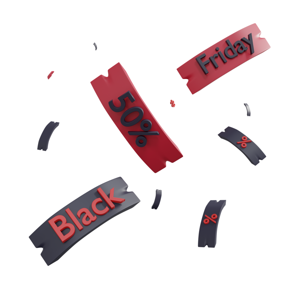 3D discount icon promotion png