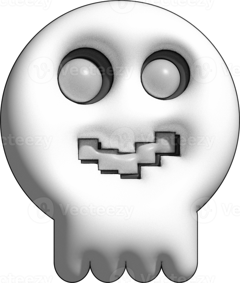 cute 3D halloween decoratio png