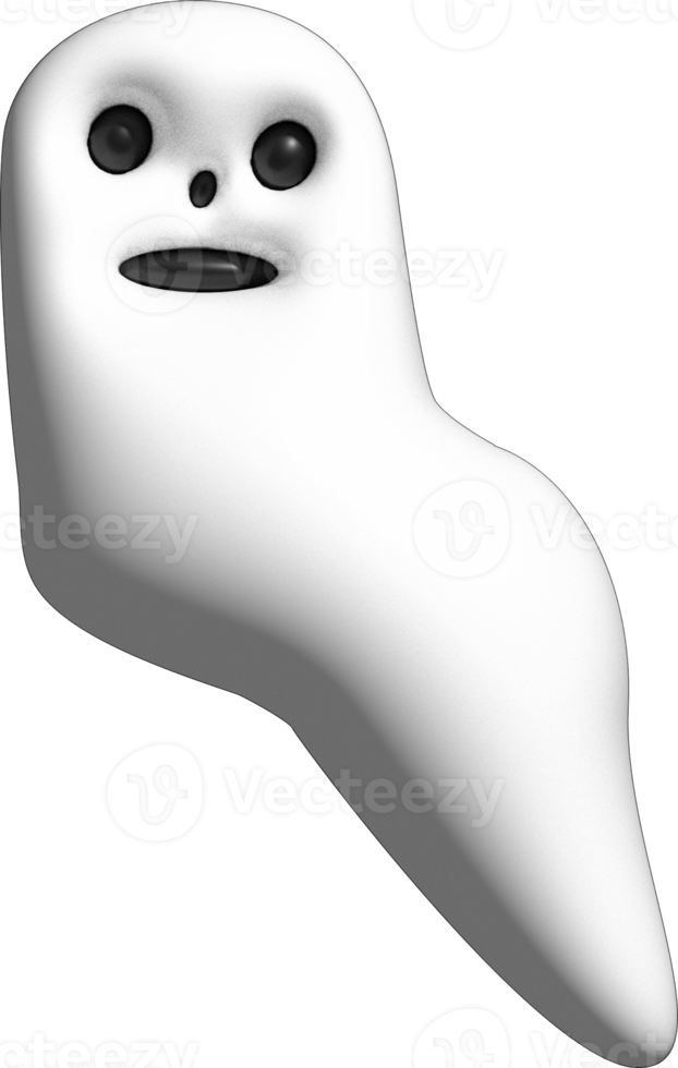 süße 3D-Halloween-Dekoration png