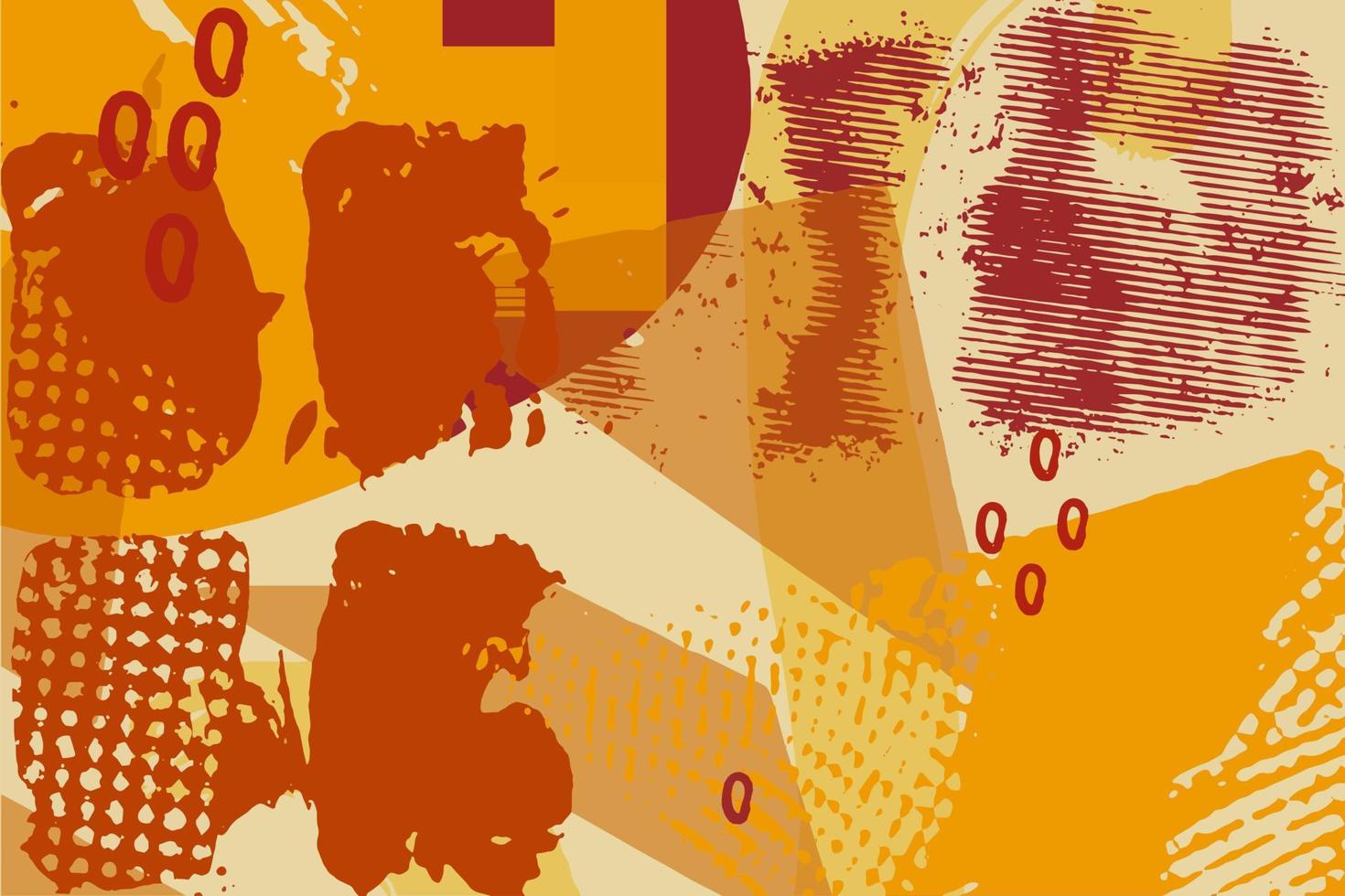 Geometric elements memphis in the style of 80's. Pastel colors. graphic pattern of abstract elements in soft colors for poster and background vector