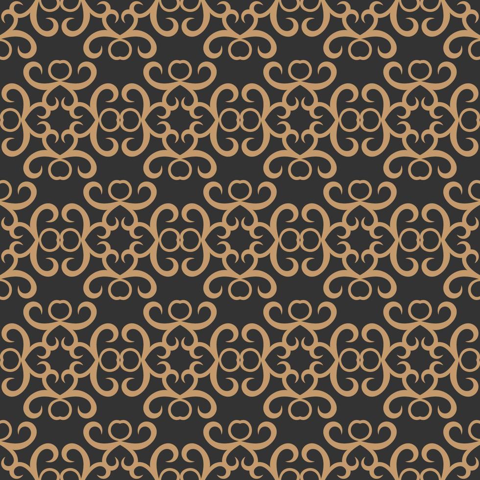 borneo ornament seamless pattern vector