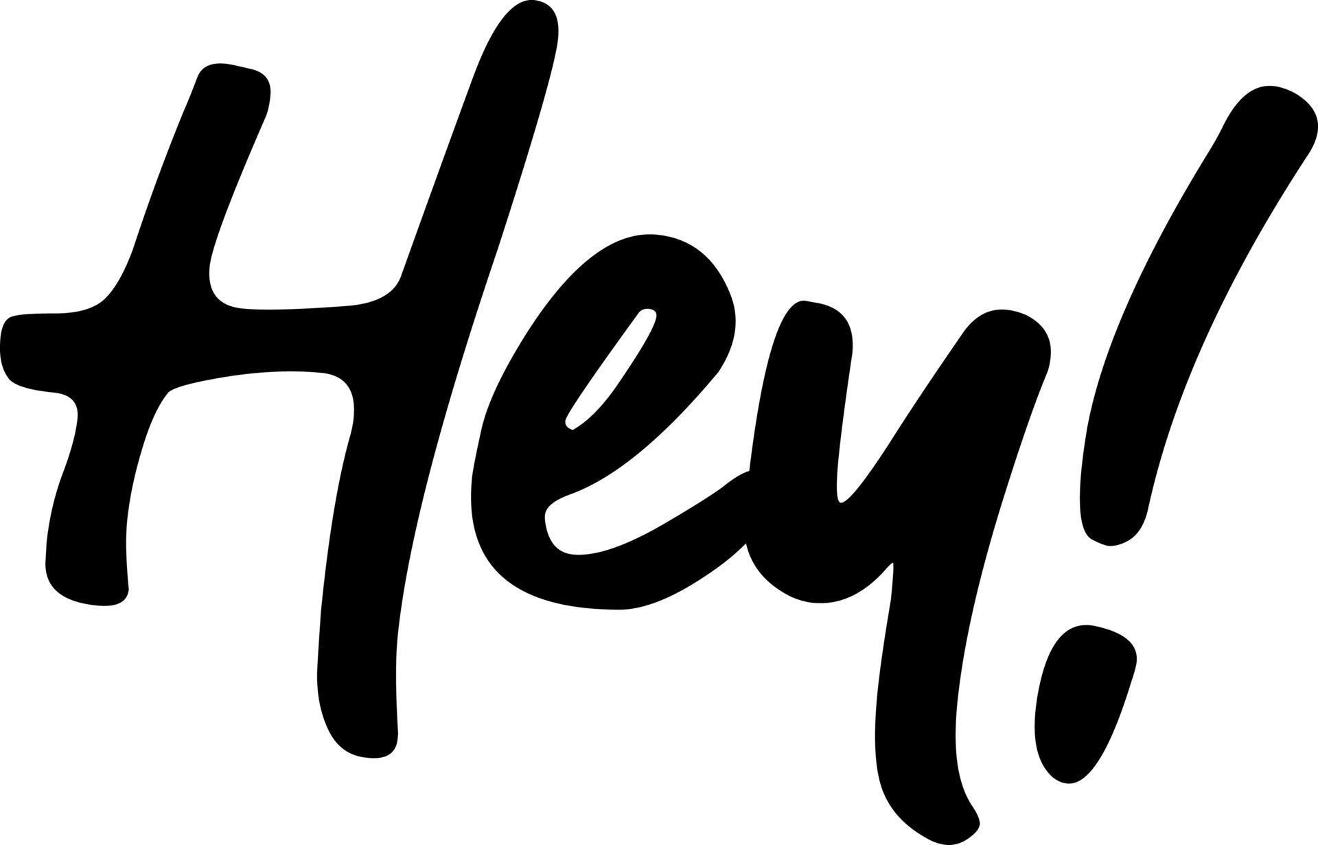 Word written lettering hey 12893372 Vector Art at Vecteezy