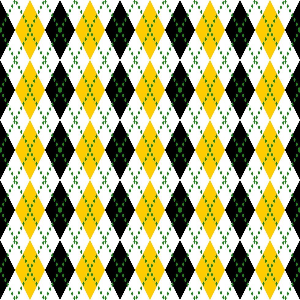beautiful seamless argyle pattern design vector