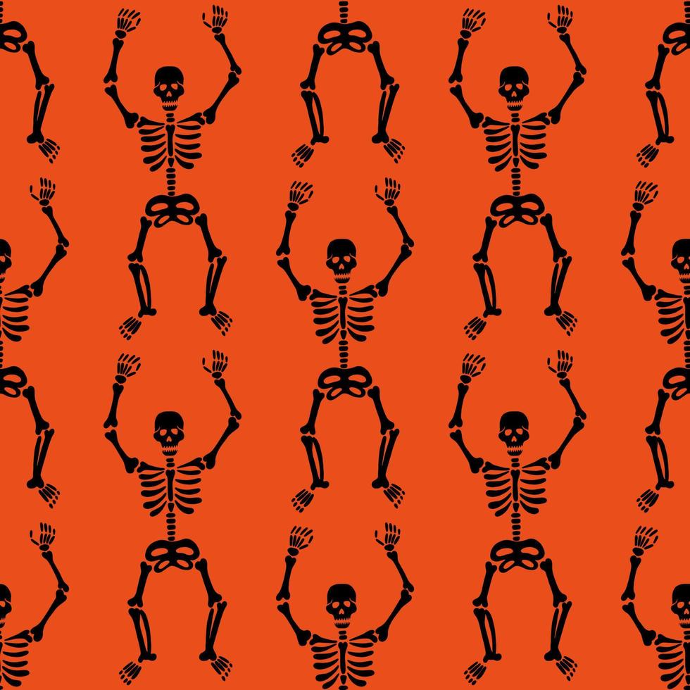 Skeleton pattern vector