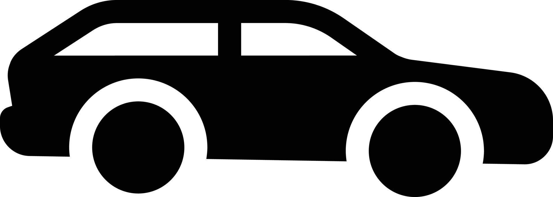 Ilustración de vector de coche en un fondo. Símbolos de calidad premium. Iconos vectoriales para concepto y diseño gráfico.