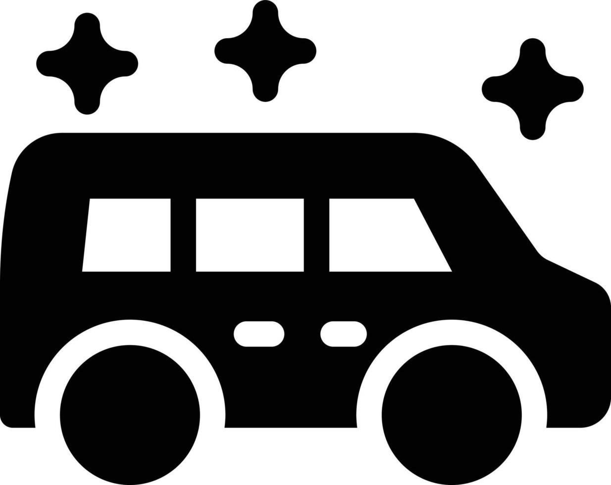 Ilustración de vector de brillo de coche en un fondo. Símbolos de calidad premium. Iconos vectoriales para concepto y diseño gráfico.