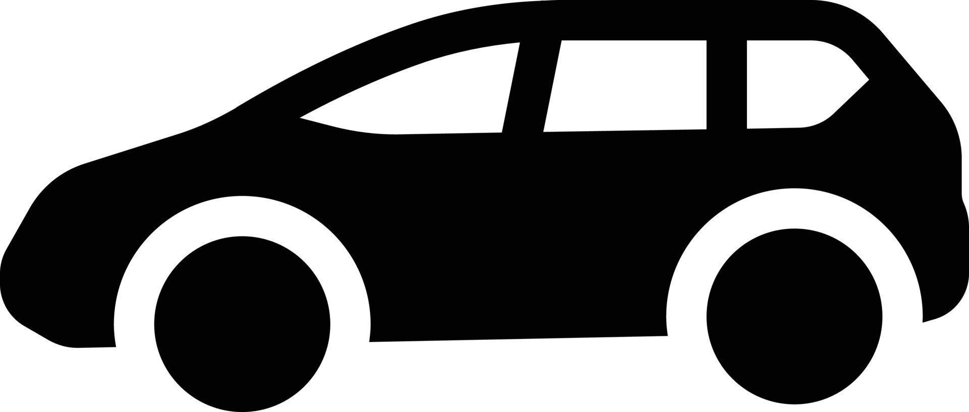 Ilustración de vector de coche en un fondo. Símbolos de calidad premium. Iconos vectoriales para concepto y diseño gráfico.