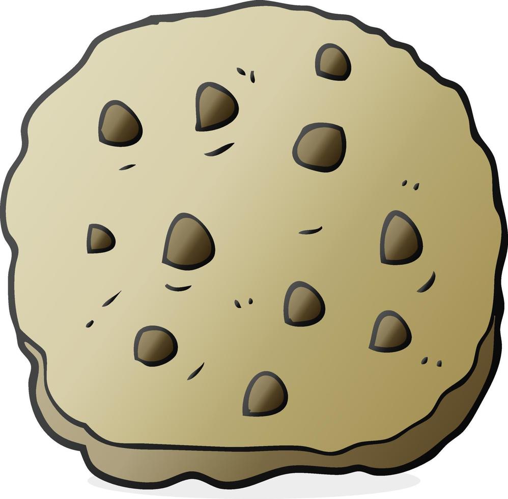 doodle character cartoon cookie vector