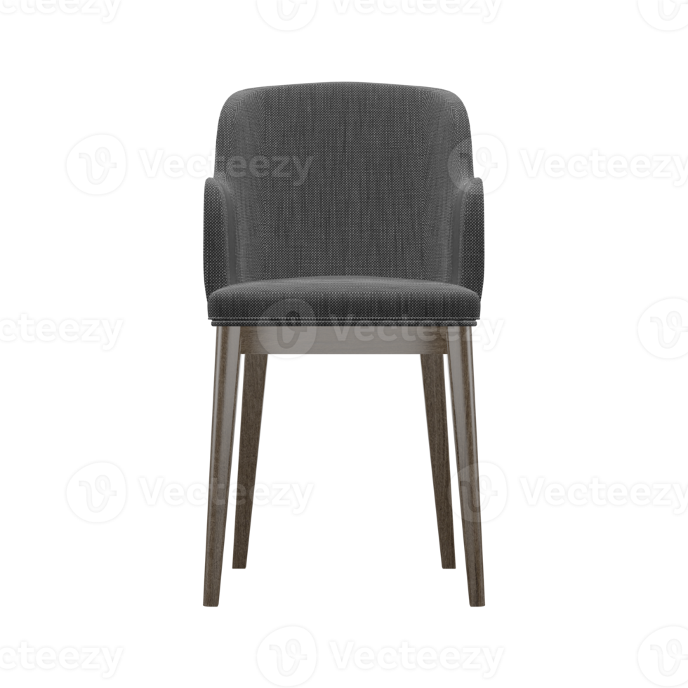 Realistic Chair Illustration. 3D Render. png