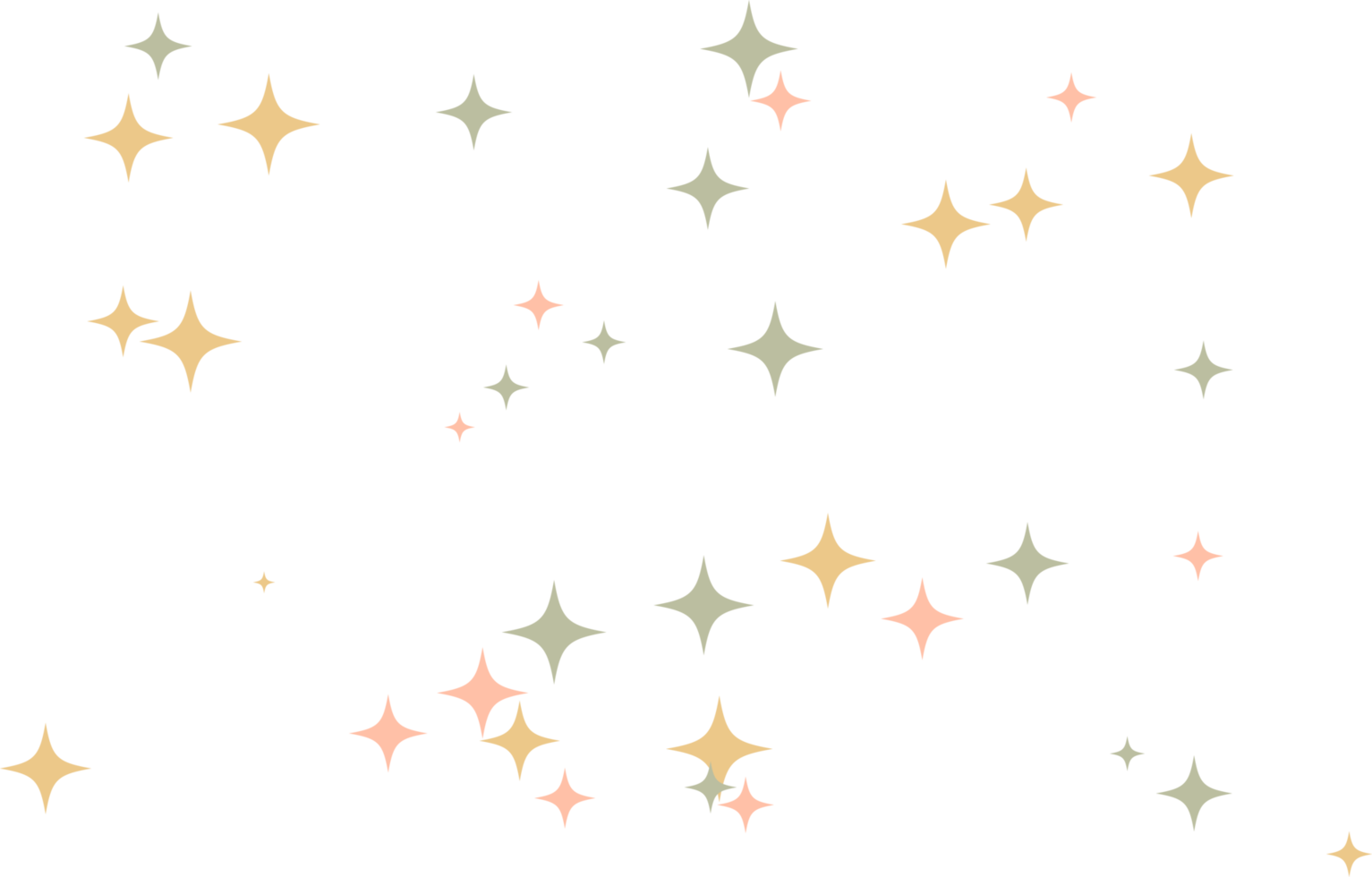 elemento colorido brillo estrella png