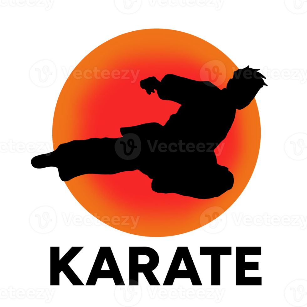 Karate logo simple png