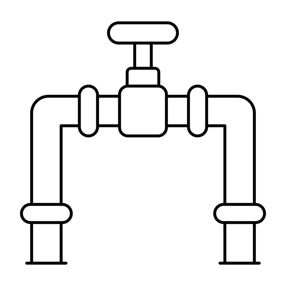 Perfect design icon of pipeline vector