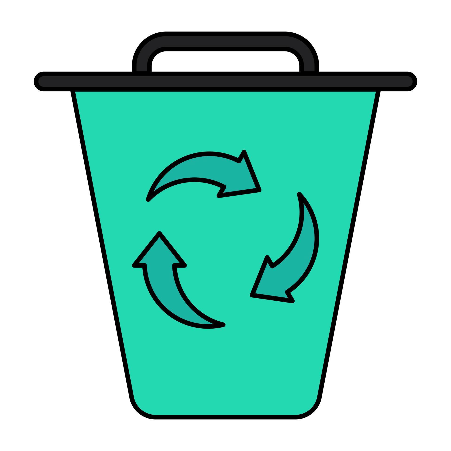 Vector design of recycle bin 12898039 Vector Art at Vecteezy