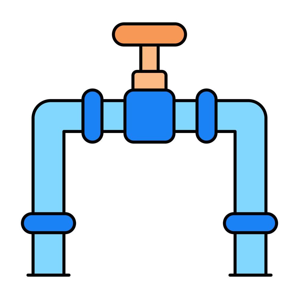 Perfect design icon of pipeline vector