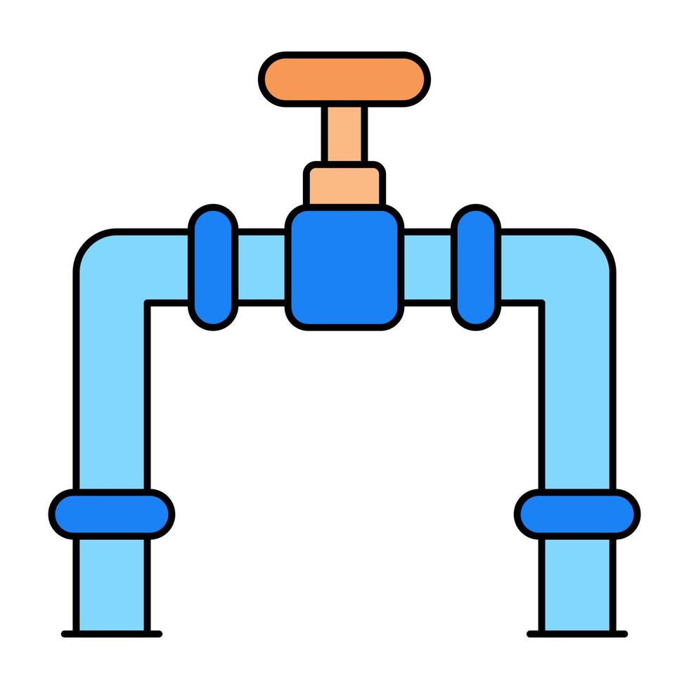 Perfect design icon of pipeline vector