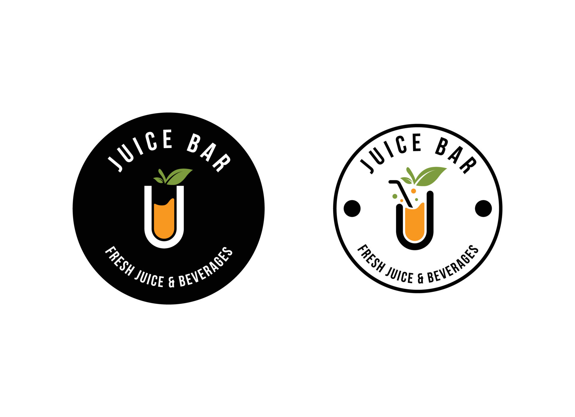 Fresh juice logo vector 12898203 Vector Art at Vecteezy