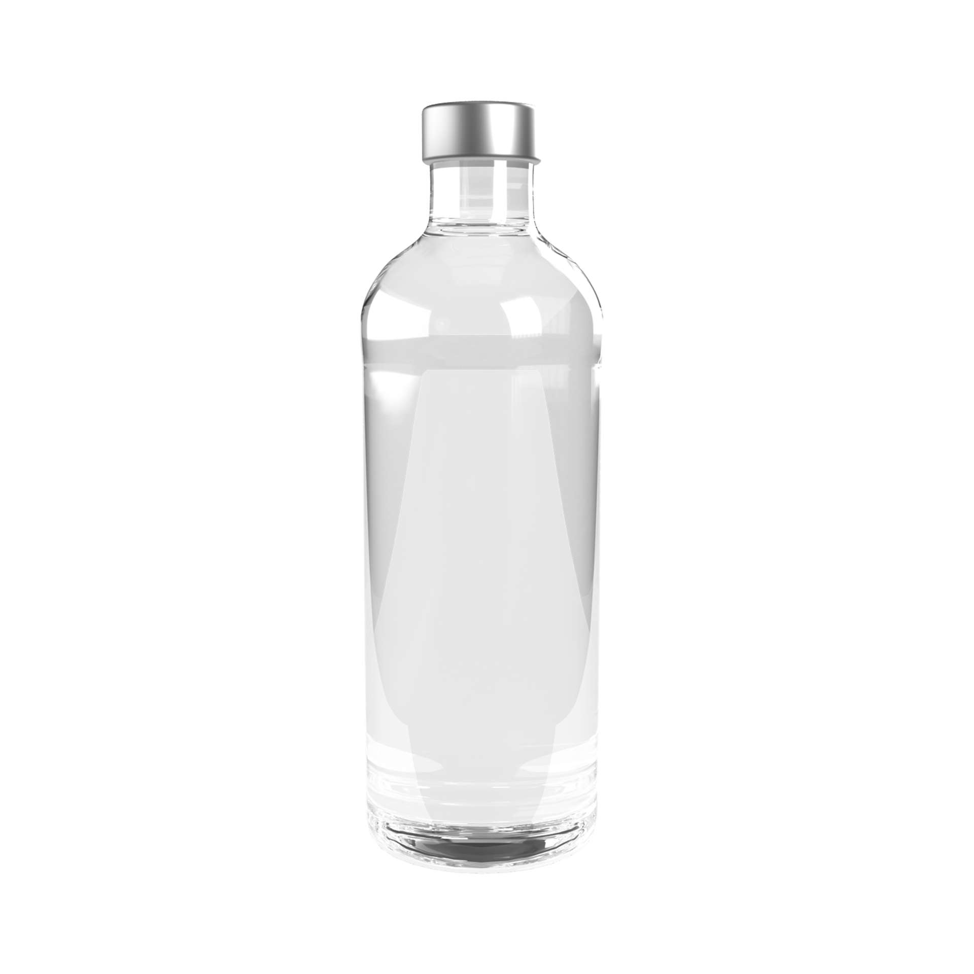 Glass modern water bottle transparent 12898669 PNG