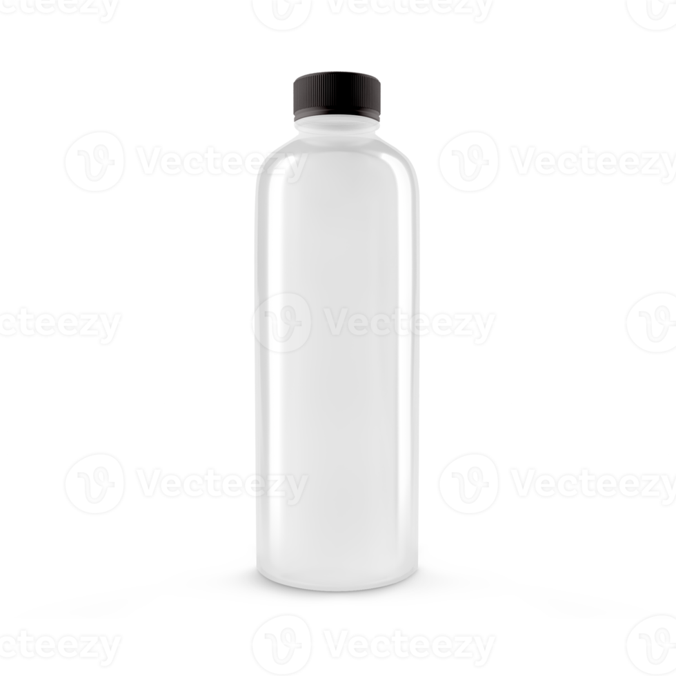 Wasserflasche modern transparent png