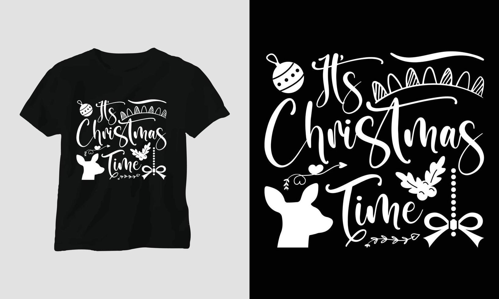 Christmas Svg T-shirt Design, vector