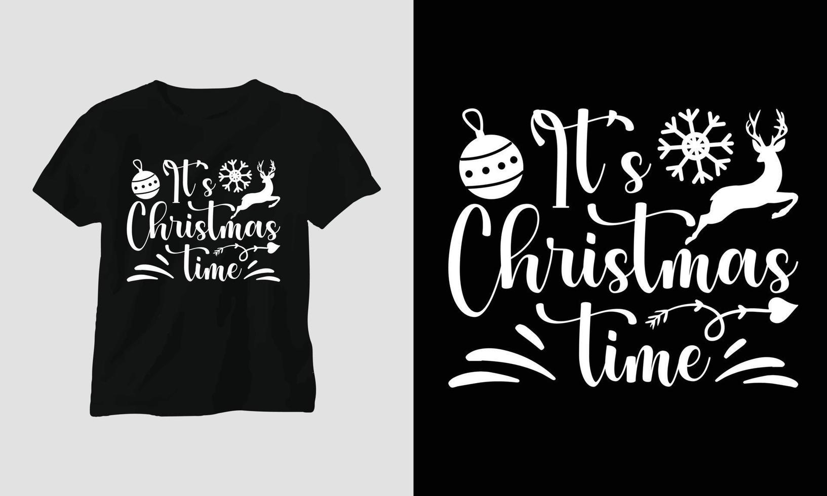 Christmas Svg T-shirt Design, vector