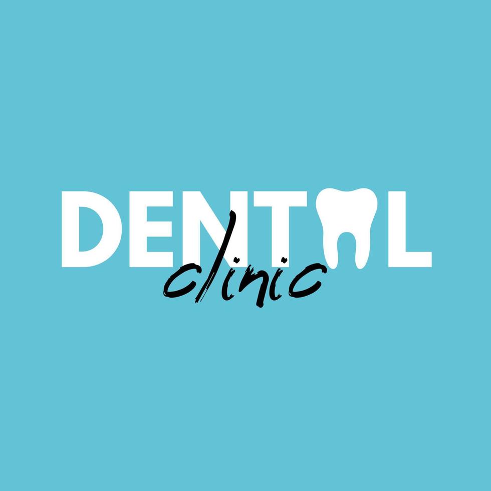 The Dental Clinic Logo Design vector