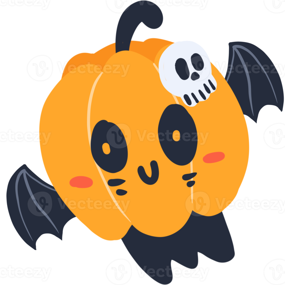 Happy halloween elements PNG