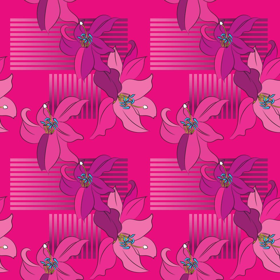 Seamless, Hand sketched vector vintage leaves, flowers, Wild and free. Perfect for textile printing, invitations, greeting cards, blogs, wrappers and posters.