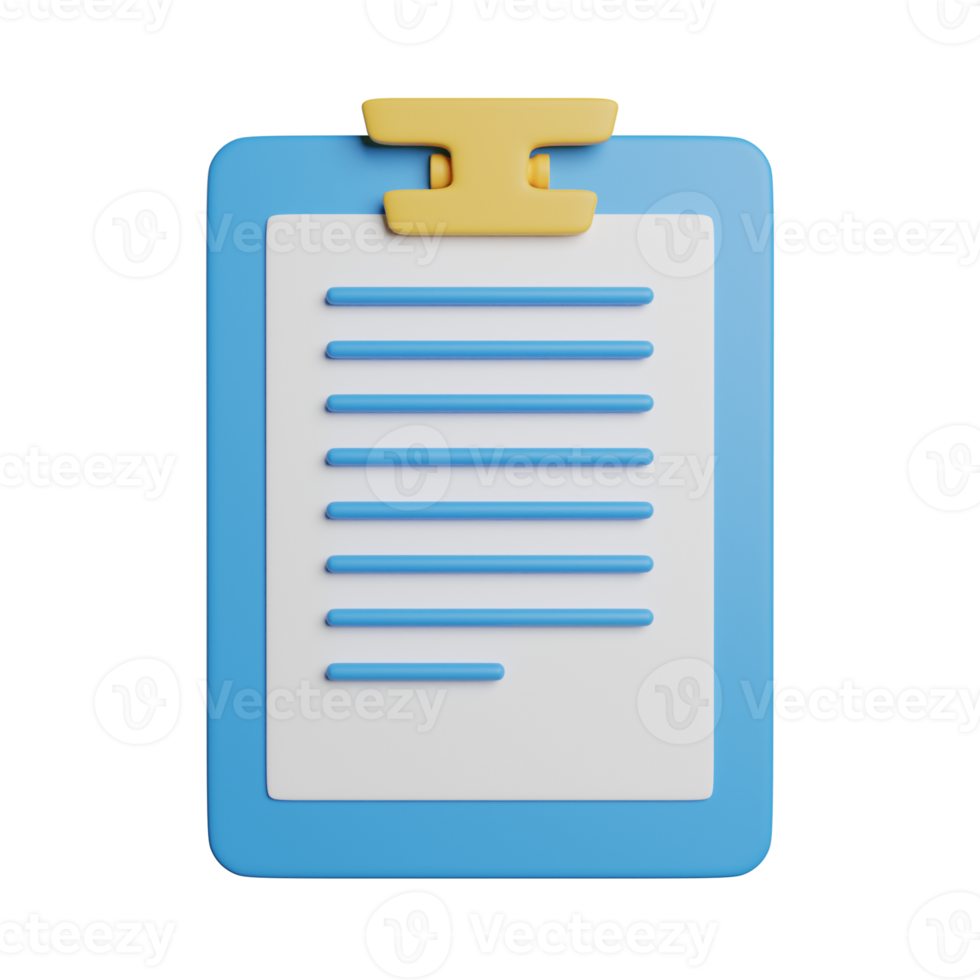Clipboard Text Note png