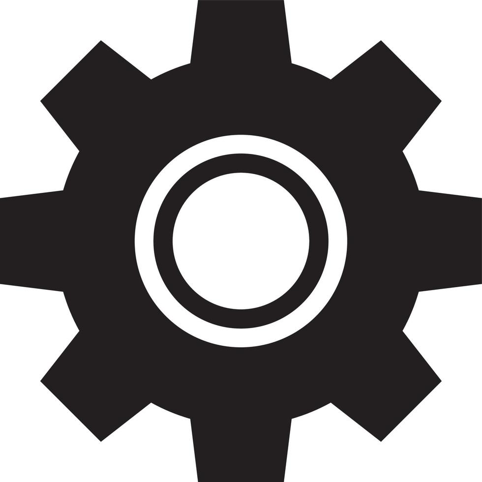 Setting Icon Element vector