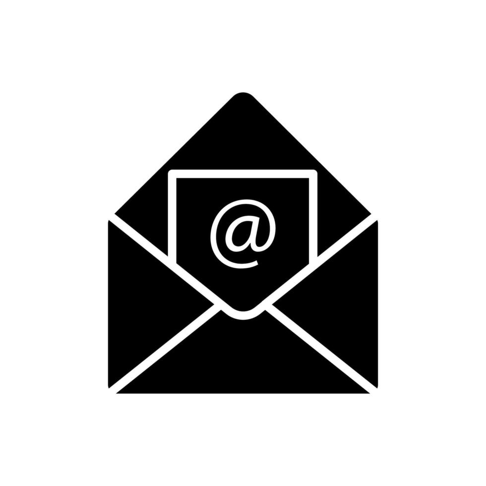 Mail icon vector design templates isolated on white background
