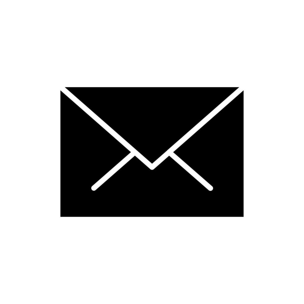 plantillas de diseño de vectores de iconos de correo aisladas en fondo blanco